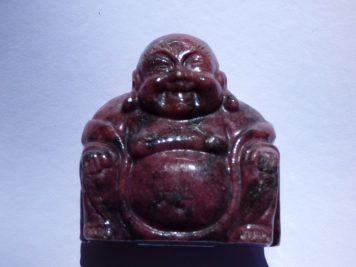 Rhodonite Buddha