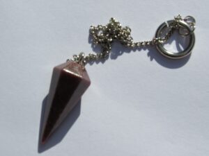 Rhodonite Pendulum