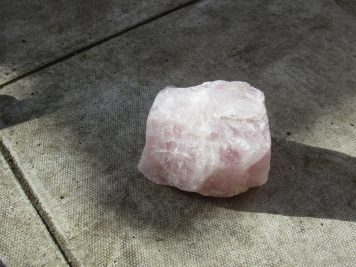 Rose Quartz Boulder 1.87 kilos
