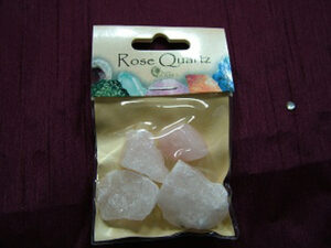 Rose Quartz Mineral Bag