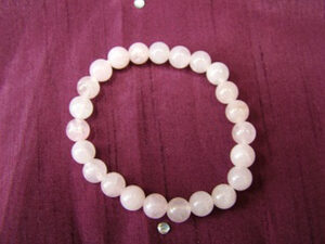 Rose Quartz Bead Bracelet
