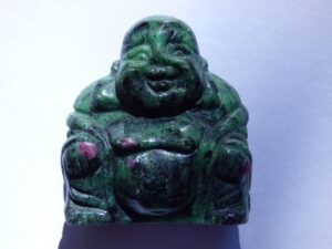 Ruby Zoisite Buddha