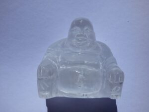 Selenite Buddha