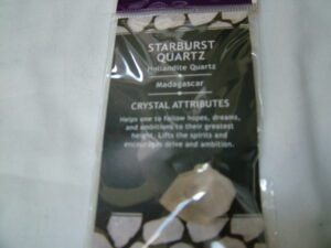 Starburst Quartz  (Hollandite Quartz) Pack C