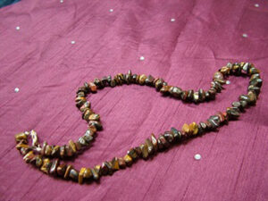 Tiger Iron 20 inch Gemchip Necklace
