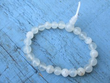 White Onyx Powerbead Bracelet