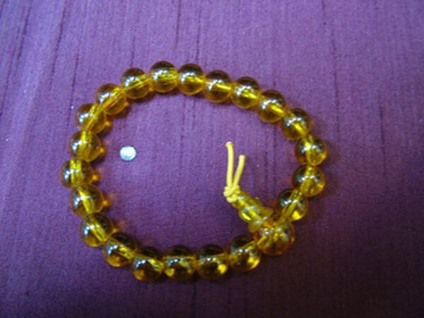 Amber Powerbead Bracelet - Image 3