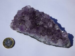 Amethyst Cluster (specimen 6)  365 grams