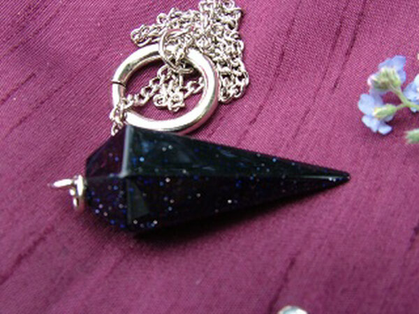 Blue Goldstone Pendulum - Image 2