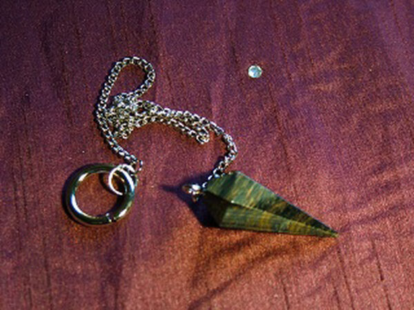 Blue Tiger Eye Pendulum - Image 2