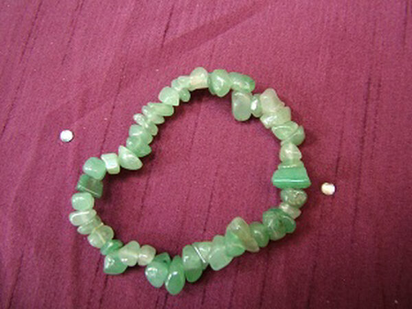 Green Aventurine Gemchip Bracelet - Image 3