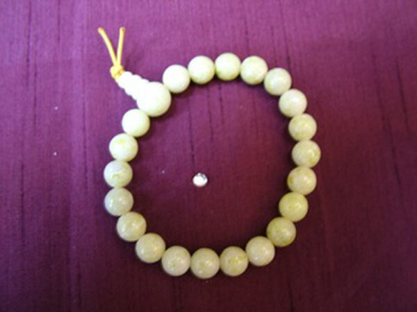 Lemon Jasper Powerbead Bracelet - Image 3