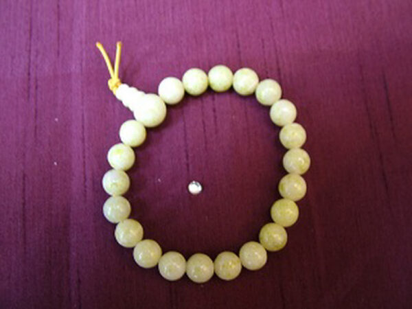 Lemon Jasper Powerbead Bracelet - Image 4