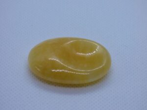 Orange Calcite Thumb Stone