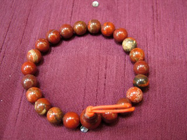 Poppy Jasper Powerbead Bracelet - Image 2