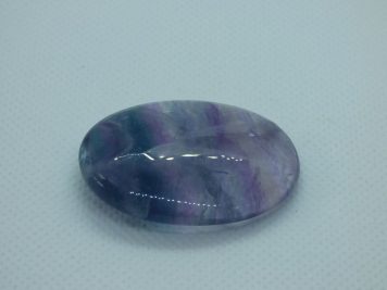 Rainbow Fluorite Thumb Stone