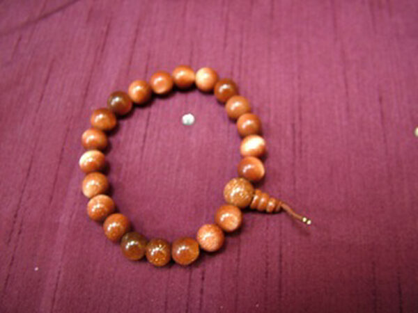 Red Goldstone Powerbead Bracelet - Image 5