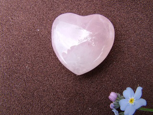 Rose Quartz Small Heart - Image 6