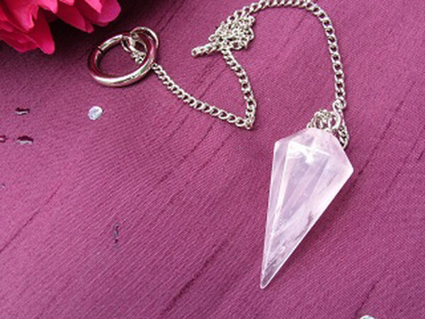 Rose Quartz Pendulum (order code RQPCC) - Image 2