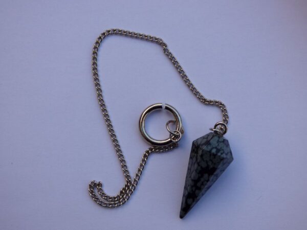 Snowflake Obsidian Pendulum - Image 3
