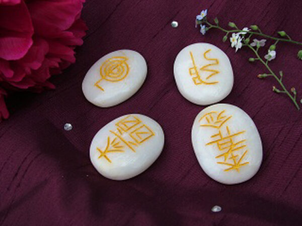 White Jasper Usai Reiki Set - Image 7